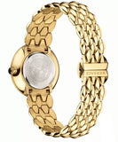 Versace V Flare Diamonds Silver Dial Gold Steel Strap Watch for Women - VEBN00918 Authentic Buy Shop Now