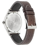 Versace Greca Time Quartz Blue Dial Brown Leather Strap Watch For Men - VE3K00122 Authentic Buy Shop Now