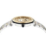 Versace Greca Logo Moonphase Mother of Pearl Dial Two Tone Steel Strap Watch for Women - VE7G00524 Authentic Buy Shop Now