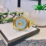 Versace Palazzo Empire Greca White Dial Gold Mesh Bracelet Watch for Women - VEDV00619 Authentic Buy Shop Now
