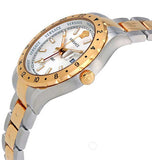 Versace Hellenyium GMT Silver Dial Two Tone Steel Strap Watch for Men - V11030015 Authentic Buy Shop Now