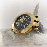 Versace V-Race Quartz Black Dial Black Leather Strap Watch For Men - VEBV00119 Authentic Buy Shop Now