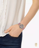 Versace Virtus Quartz Grey Dial Pink Leather Strap Watch for Women - VEHC00319 Authentic Buy Shop Now