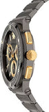 Versace Greca Icon Quartz Black Dial Black Steel Strap Watch For Men - VEZ900521 Authentic Buy Shop Now