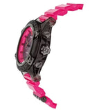 Versace Icon Active Chronograph Quartz Black Dial Pink Rubber Strap Watch For Men - VEZ700221 Authentic Buy Shop Now