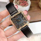 Marc Jacobs Vic Black Dial Black Leather Strap Watch for Women - MJ1522 Authentic Buy Shop Now