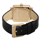 Marc Jacobs Vic Black Dial Black Leather Strap Watch for Women - MJ1522 Authentic Buy Shop Now