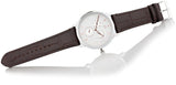 Tommy Hilfiger Brad Chronograph White Dial Brown Leather Strap Watch For Men - 1710389 Authentic Buy Shop Now