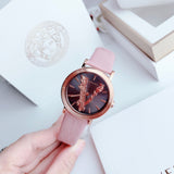 Versace Virtus Quartz Grey Dial Pink Leather Strap Watch for Women - VEHC00319 Authentic Buy Shop Now