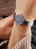 Calvin Klein Authentic Black Dial Silver Steel Strap Watch for Women - K8G23141 Authentic Buy Shop Now