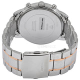 Guess Horizon Chronograph Blue Dial Two Tone Steel Strap Watch For Men - W0379G7 Authentic Buy Shop Now