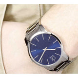 Calvin Klein City Blue Dial Silver Steel Strap Watch for Men - K2G2G14N Authentic Buy Shop Now