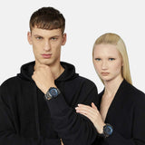 Versace icon Active Chronograph Black Dial Black Silicone Strap Watch For Men - VEZ700622 Authentic Buy Shop Now