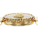 Versace Palazzo Empire Greca Black Dial Gold Mesh Bracelet Watch for Women - VEDV00519 Authentic Buy Shop Now