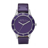 Marc Jacobs Blade Purple Dial Purple Leather Strap Watch for Women - MBM1158 Authentic Buy Shop Now