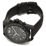 Emporio Armani Sigma Chronograph Black Dial Black Leather Strap Watch For Men - AR6131 Authentic Buy Shop Now