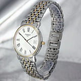 Tissot T Classic Desire White Dial Two Tone Watch For Men - T52.2.481.13 Authentic Buy Shop Now