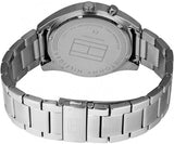 Tommy Hilfiger Deacan Blue Dial Silver Steel Strap Watch for Men - 1791551 Authentic Buy Shop Now