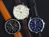 Tommy Hilfiger Gavin Blue Dial Blue Leather Strap Watch for Men - 1791468 Authentic Buy Shop Now