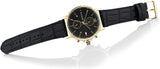 Tommy Hilfiger Daniel Black Dial Black Leather Strap Watch for Men - 1710417 Authentic Buy Shop Now