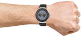 Guess Rigor Analogue Quartz Blue Dial Brown Leather Strap Watch For Men - W0040G10 Authentic Buy Shop Now