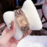 Guess Mod Heavy Metal Diamonds Rose Gold Dial Rose Gold Steel Strap Watch for Women - W0072L3 Authentic Buy Shop Now