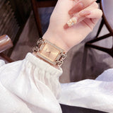 Guess Mod Heavy Metal Diamonds Rose Gold Dial Rose Gold Steel Strap Watch for Women - W0072L3 Authentic Buy Shop Now