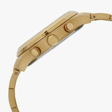 Guess Analog Chronograph Gold Dial Gold Steel Strap Watch for Men - W0075G5 Authentic Buy Shop Now