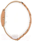 Guess Nouveau Diamonds Rose Gold Dial Rose Gold Mesh Bracelet Watch for Women - W0127L3 Authentic Buy Shop Now