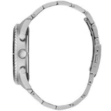 Guess Chaser Chronograph Black Dial Silver Steel Strap Watch for Men - W0170G1 Authentic Buy Shop Now