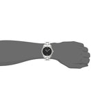 Guess Minimal Black Dial Silver Steel Strap Watch for Men - W0416G1 Authentic Buy Shop Now