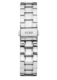 Guess Mini Sunrise Silver Dial Silver Steel Strap Watch For Women - W0448L1 Authentic Buy Shop Now