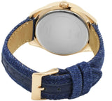 Guess Little Flirt Quartz Blue Dial Blue Leather Strap Watch For Women - W0456L6 Authentic Buy Shop Now
