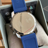 Guess Velocity Blue Dial Blue Rubber Strap Watch for Men - W0599G2 Authentic Buy Shop Now