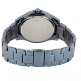 Guess Pinwheel Analog Silver Dial Blue Steel Strap Watch for Women - W0702L1 Authentic Buy Shop Now