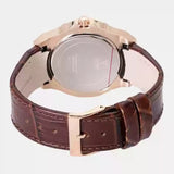 Guess Limelight Analog White Dial Brown Leather Strap Watch For Women - W0775l14 Authentic Buy Shop Now
