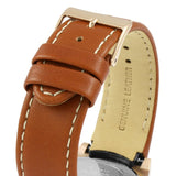 Guess Limelight Quartz White Dial Brown Leather Strap Watch For Women - W0775L7 Authentic Buy Shop Now
