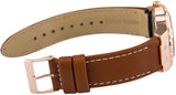 Guess Limelight Quartz White Dial Brown Leather Strap Watch For Women - W0775L7 Authentic Buy Shop Now