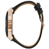 Guess Limelight Quartz White Dial Black Leather Strap Watch For Women - W0775L9 Authentic Buy Shop Now