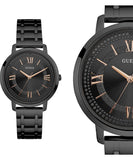 Guess Montauk Black Tone Stainless Steel Watch For Women - W0933L4 Authentic Buy Shop Now