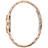 Guess Studio Rose Gold Dial Rose Gold Steel Strap Watch For Women - W0778L3 Authentic Buy Shop Now