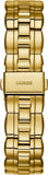 Guess Analog Diamonds Silver Dial Gold Steel Strap Watch For Women - W1013l2 Authentic Buy Shop Now