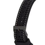 Guess Marina Chronograph Black Dial Black Rubber Strap Watch for Women - W1025L3 Authentic Buy Shop Now