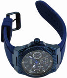 Guess Legacy Blue Dial Blue Rubber Strap Watch for Men - W1049G7 Authentic Buy Shop Now