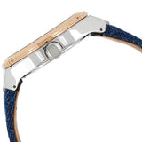 Guess Legacy Analog Blue Dial Blue Denim Strap Watch for Men - W1058G1 Authentic Buy Shop Now