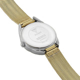 Guess Whisper Silver Dial Gold Mesh Bracelet Watch for Women - W1084L2 Authentic Buy Shop Now