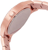 Guess Bedazzle Diamonds Silver Dial Rose Gold Steel Strap Watch For Women - W1097L3 Authentic Buy Shop Now