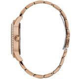 Guess Monroe Silver Dial Rose Gold Steel Strap Watch For Women - W1152L3 Authentic Buy Shop Now