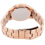 Guess Bedazzle Diamonds Silver Dial Rose Gold Steel Strap Watch For Women - W1097L3 Authentic Buy Shop Now
