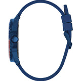 Guess Odyssey Analog Blue Dial Blue Rubber Strap Watch For Men - W1108G1 Authentic Buy Shop Now